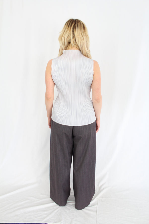 Max - Pinstripe Wide Leg Pants