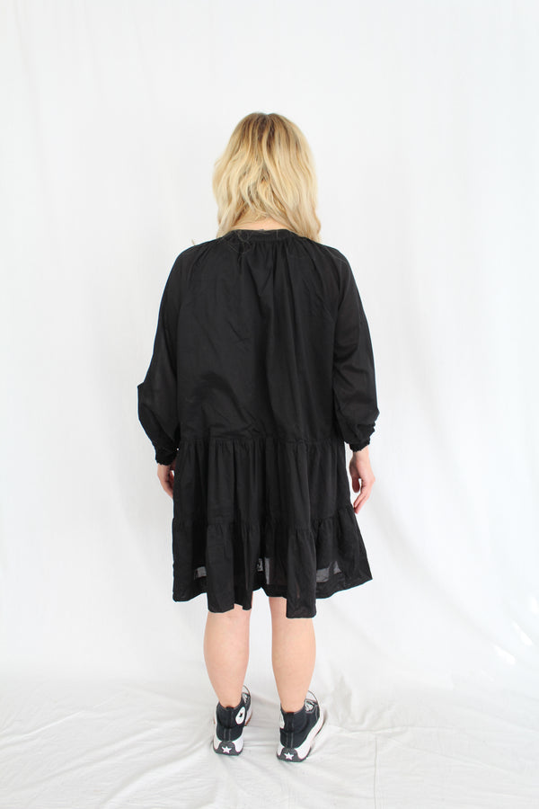 Blak Luxe - Tiered Mini Dress