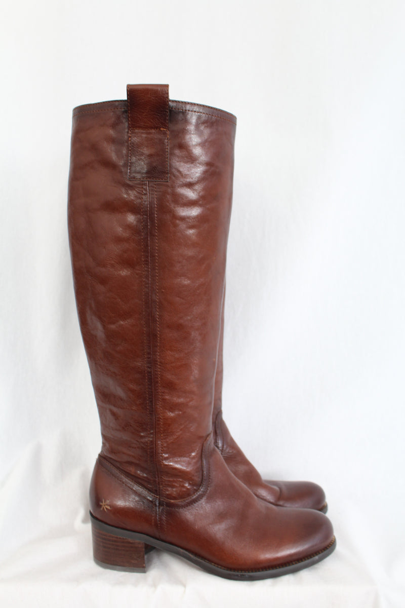 Mam'zelle - Leather Knee High Boot