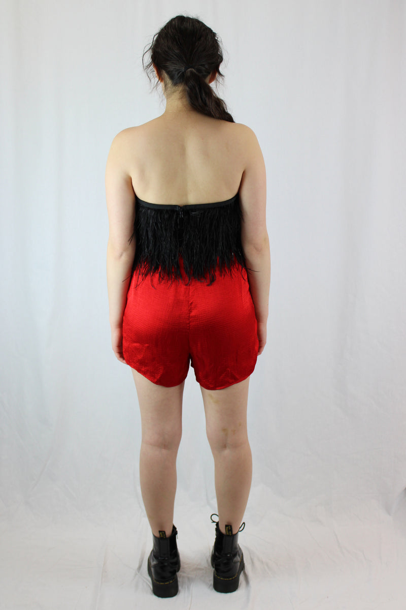 American Vintage Textured Satin Shorts