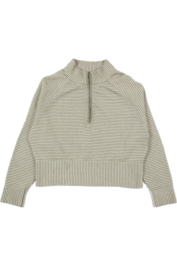 Nimble - Striped Quarter Zip