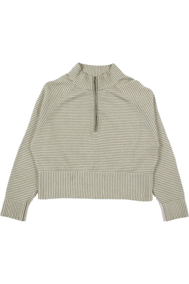 Nimble - Striped Quarter Zip