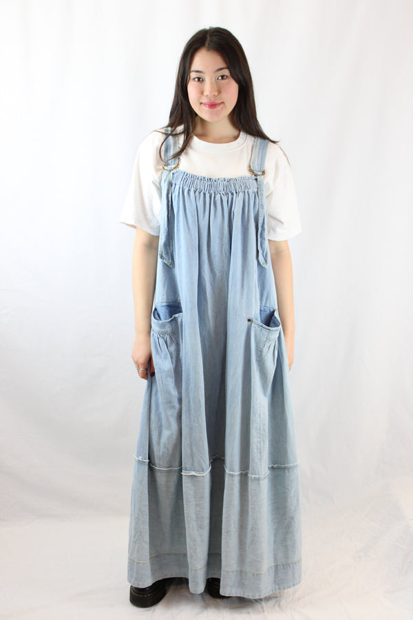 Free People Machu Barrel Midi Dress
