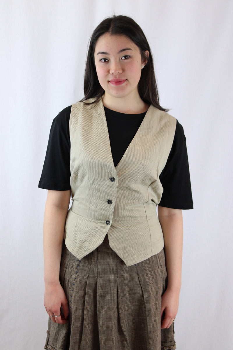 Busby & Fox Scotty Stripe Waistcoat