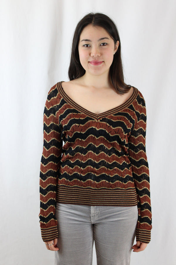 Kate Sylvester Stripped Knit