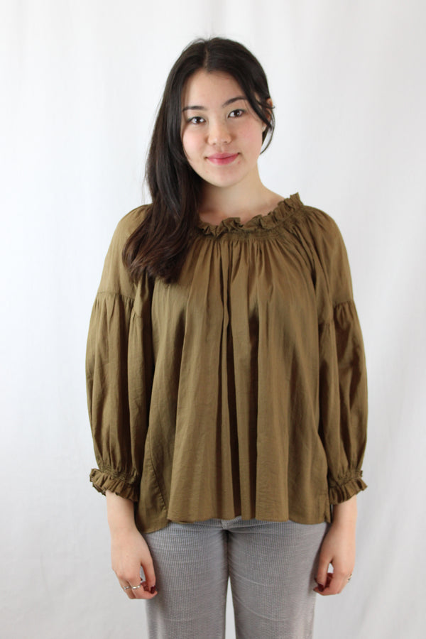 Karen Walker Ruffled Blouse