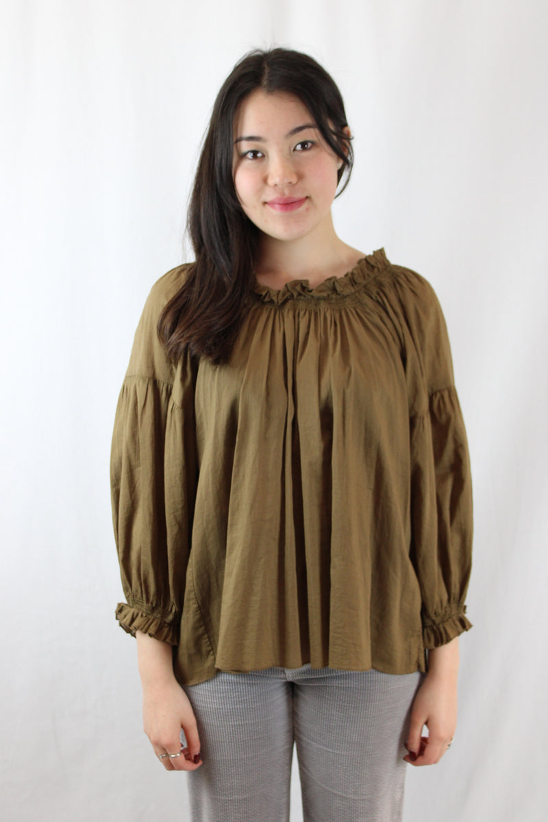 Karen Walker Ruffled Blouse