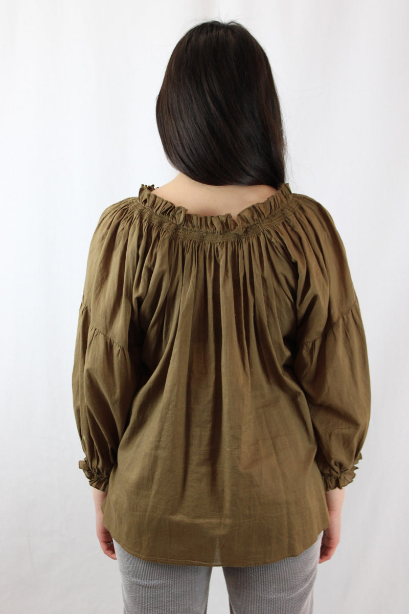 Karen Walker Ruffled Blouse