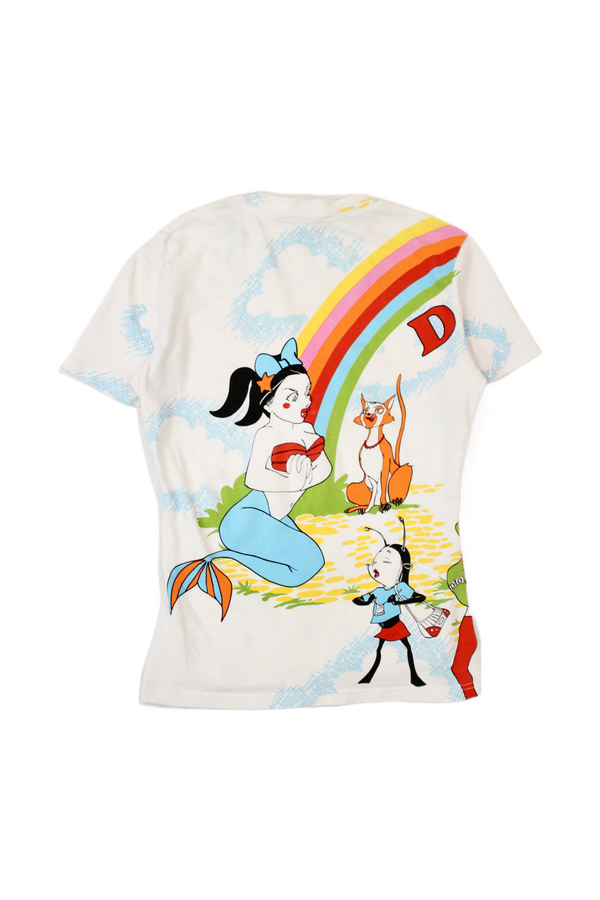 Christian Dior - Cartoon Mermaid Tee