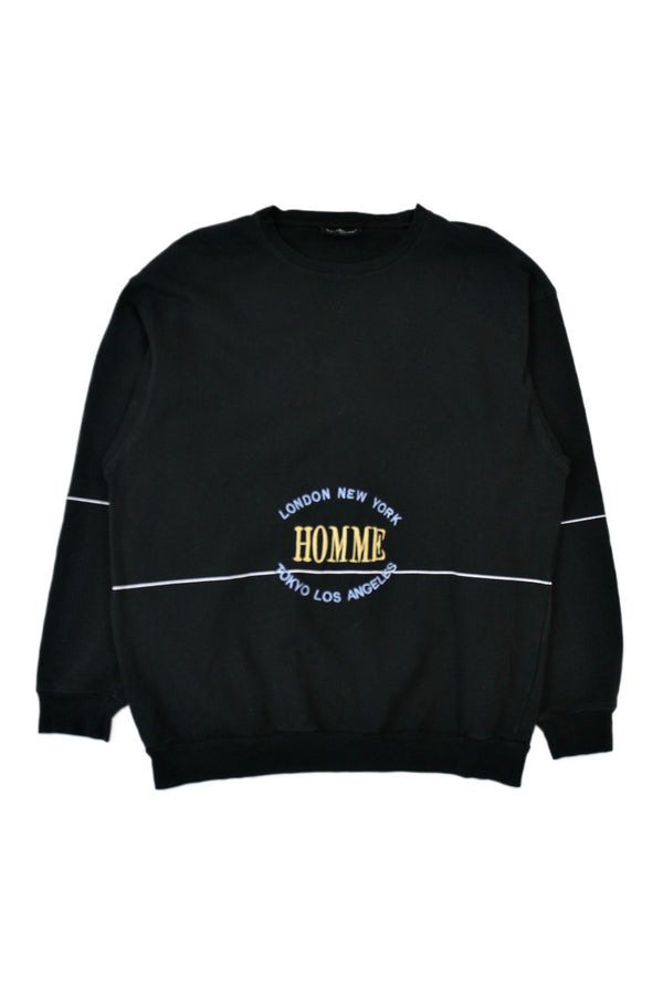 Balenciaga - Homme Embroidered Crewneck