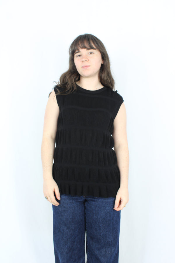 Max - Gathered Knit Top