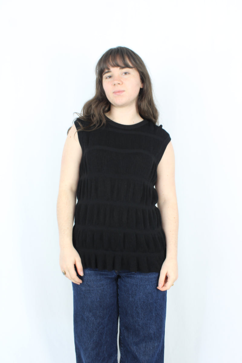 Max - Gathered Knit Top