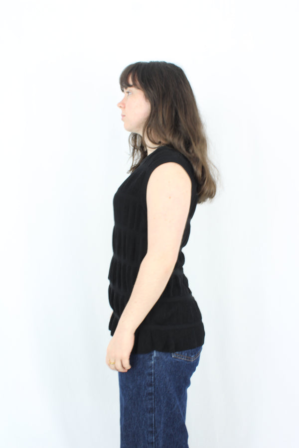 Max - Gathered Knit Top