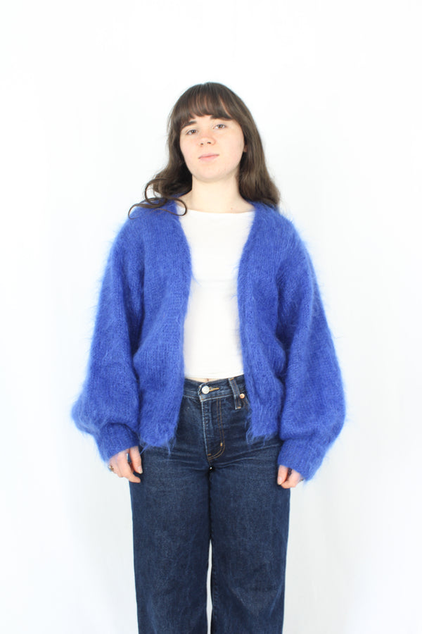 Homemade Mohair Cardigan
