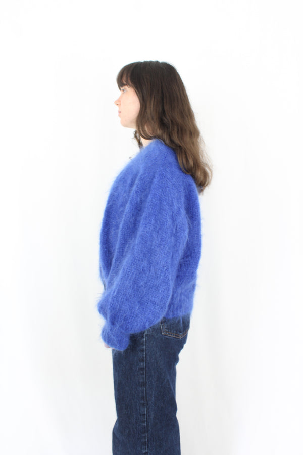 Homemade Mohair Cardigan