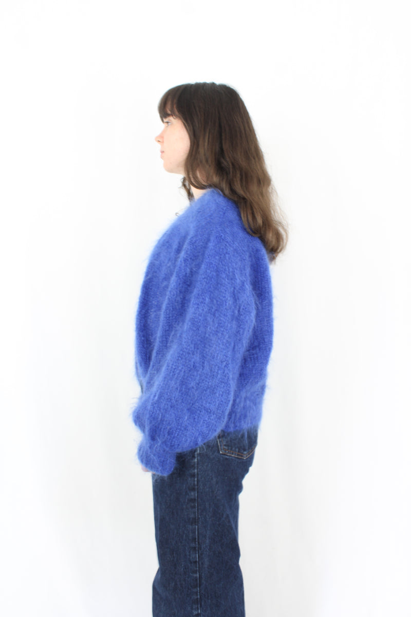 Homemade Mohair Cardigan