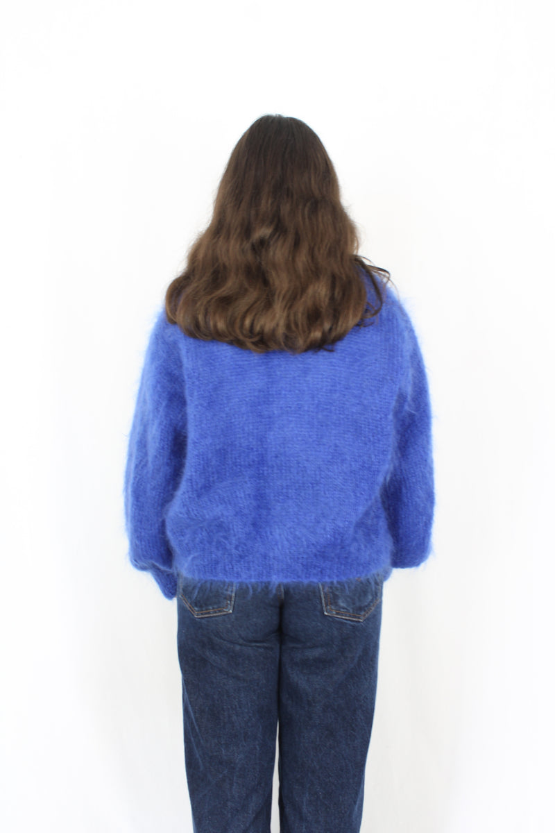 Homemade Mohair Cardigan