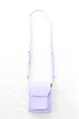 Sans Beast - Croc Leather Crossbody Bag