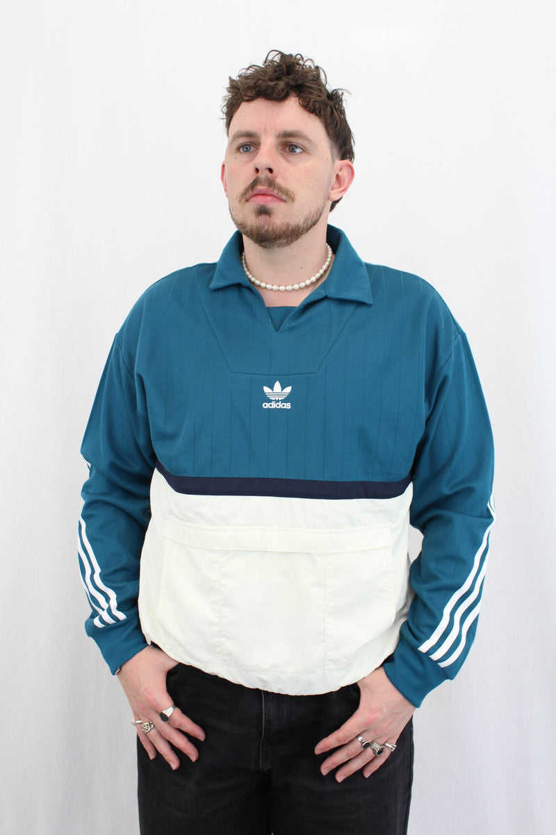 Adidas - Striped Pullover