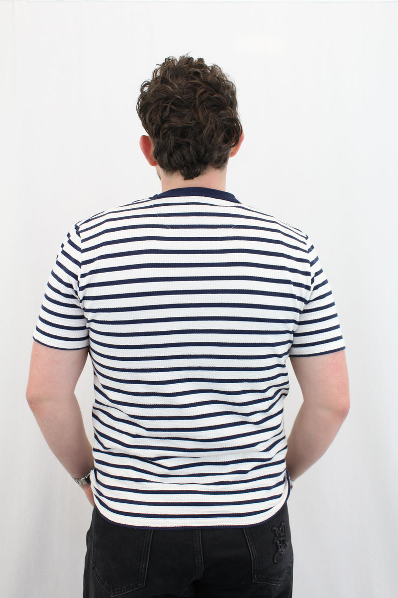 Scotch & Soda - Textured Striped Tee
