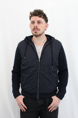Herno - 'Pique Knit & Nylon Jacket'
