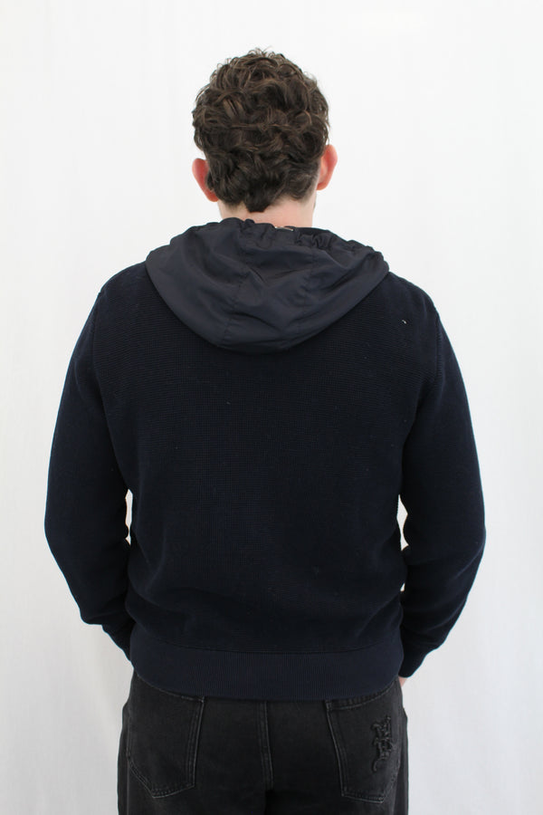 Herno - 'Pique Knit & Nylon Jacket'