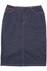 Topshop - Denim Midi Skirt