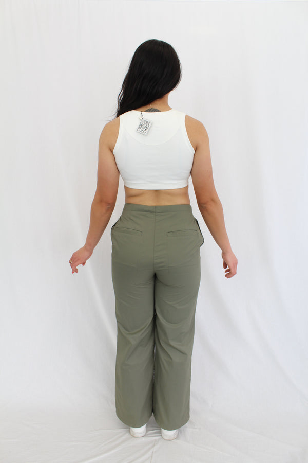 Calvin Klein Jeans - Nylon Wide Leg Pants NWT