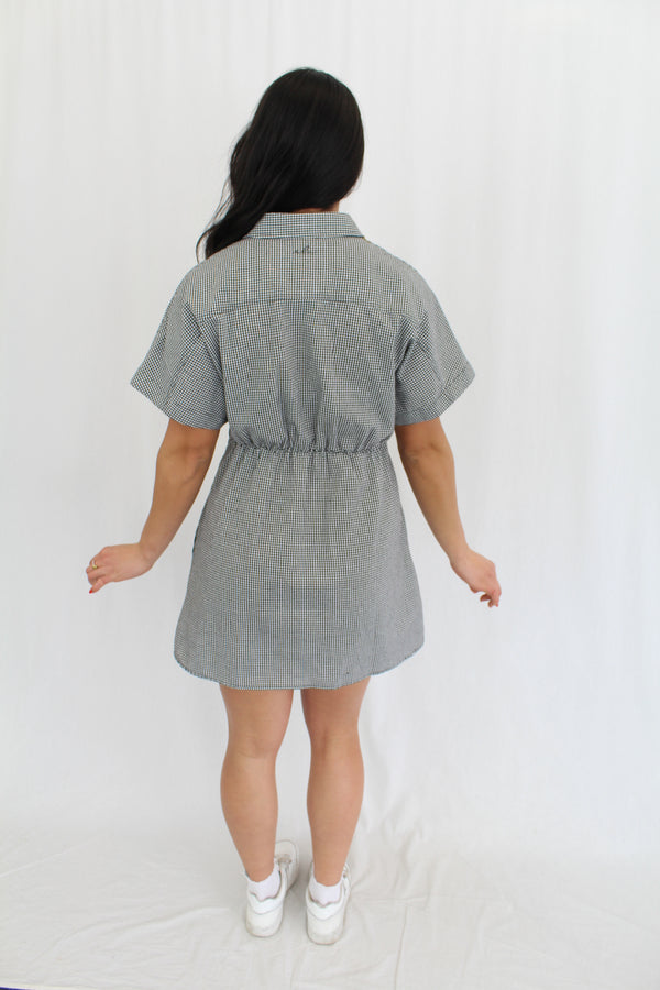 I Love Ugly - Gingham Mini Dress