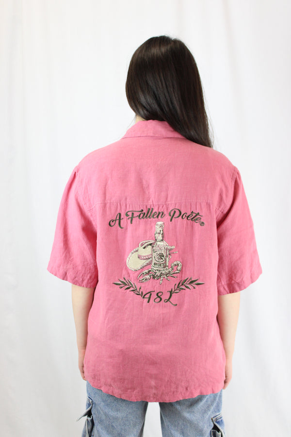 A Fallen Poete - Embroidered Shirt