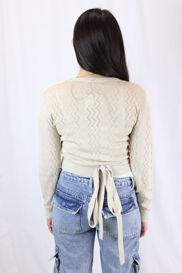 Lonely - Wrap Cardigan