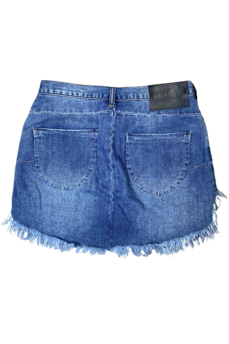 One Teaspoon - Denim Mini Skirt