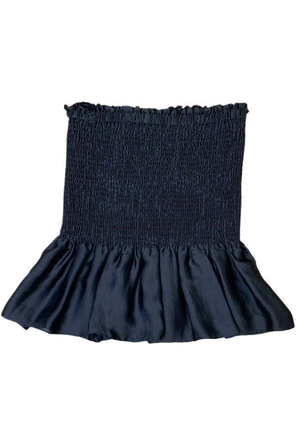 Moochi - Shirred Strapless Top