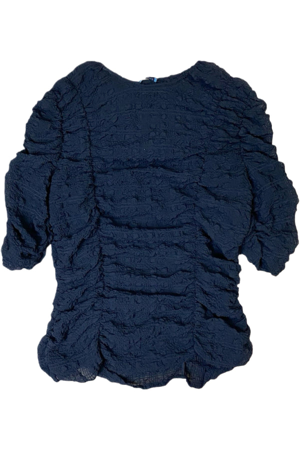 Kate Sylvester - Ruched Short Sleeve Top