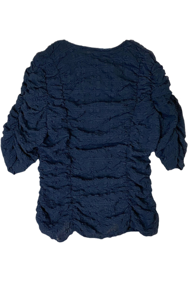 Kate Sylvester - Ruched Short Sleeve Top