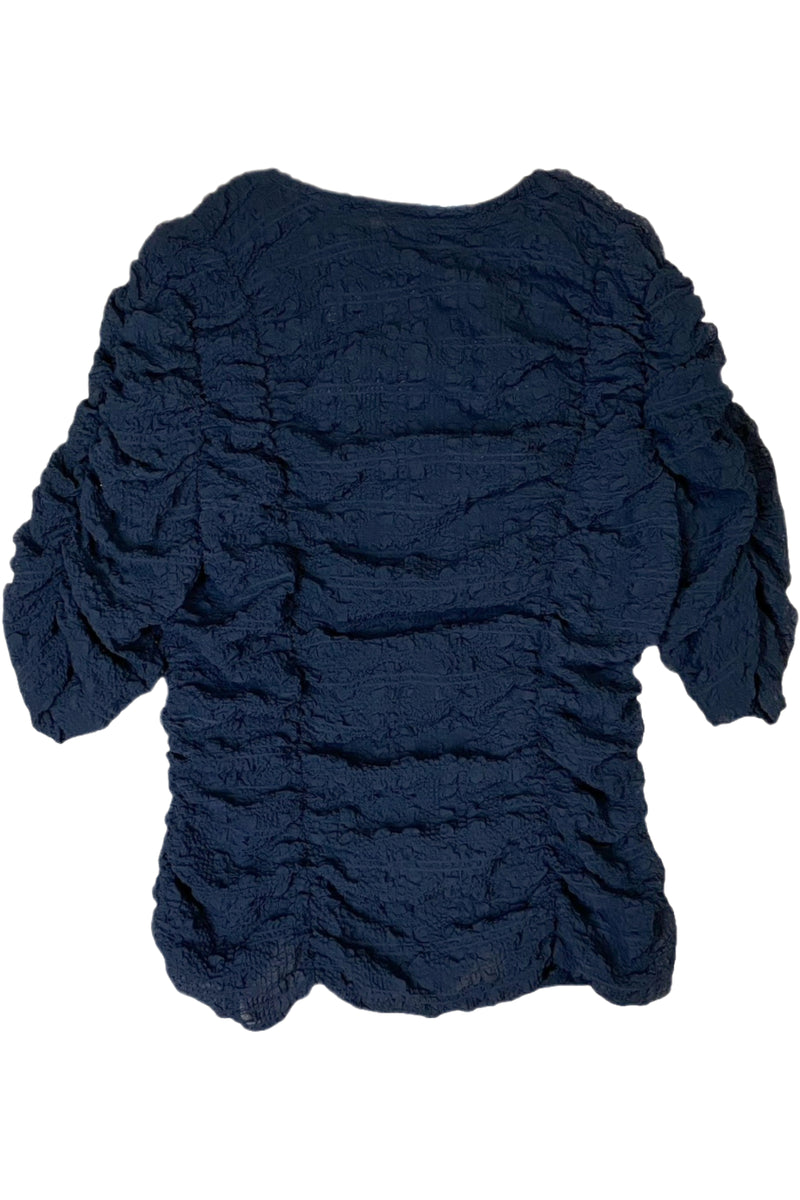 Kate Sylvester - Ruched Short Sleeve Top