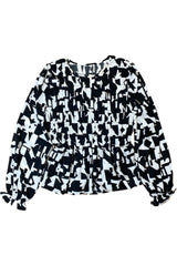 JDY - Shirred Long Sleeve Top