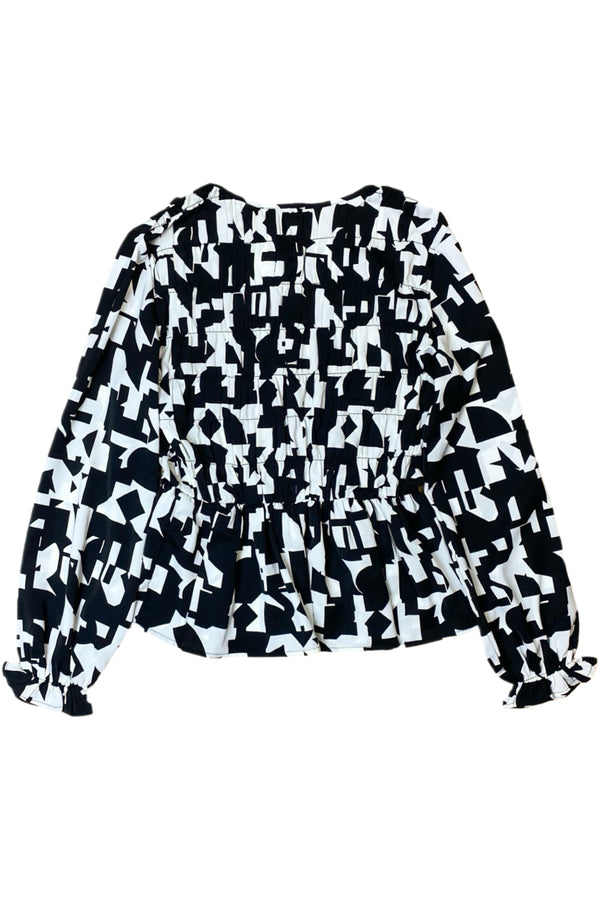 JDY - Shirred Long Sleeve Top