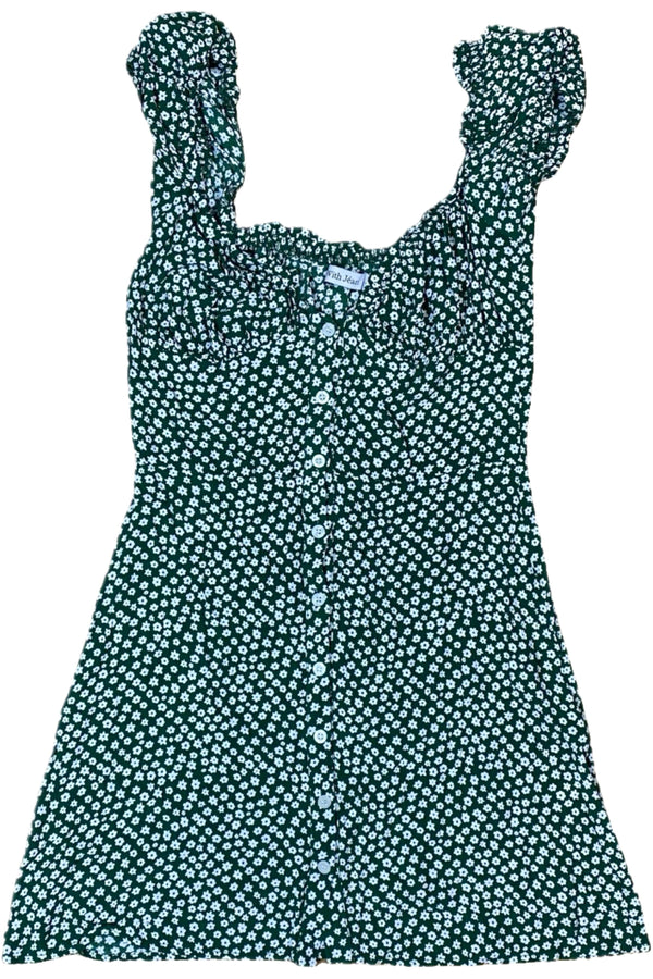With Jean - Floral Mini Dress