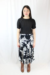 Euro - Vintage Midi Skirt