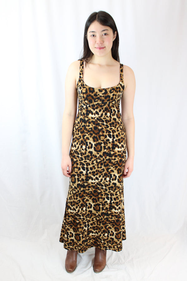 Dazie - Leopard Midi Dress