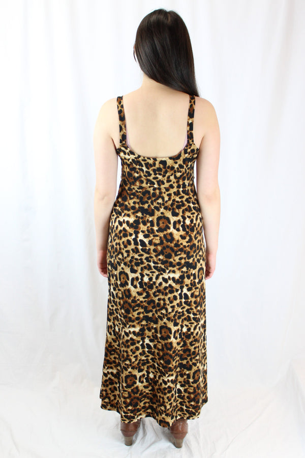 Dazie - Leopard Midi Dress