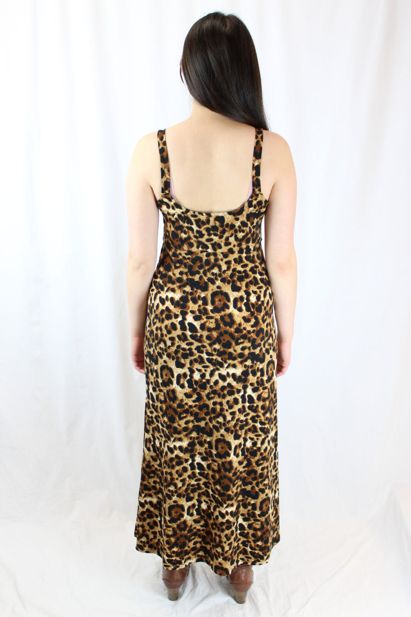 Dazie - Leopard Midi Dress