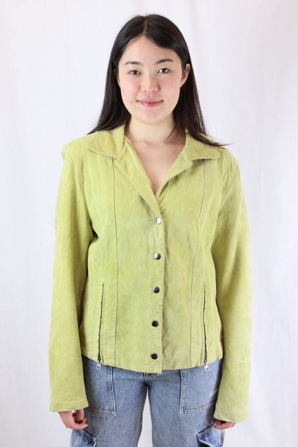 Anna - Vintage Suede Jacket