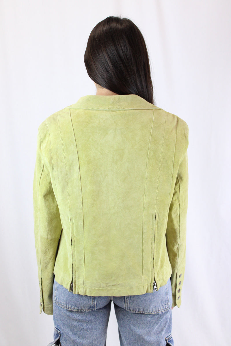 Anna - Vintage Suede Jacket
