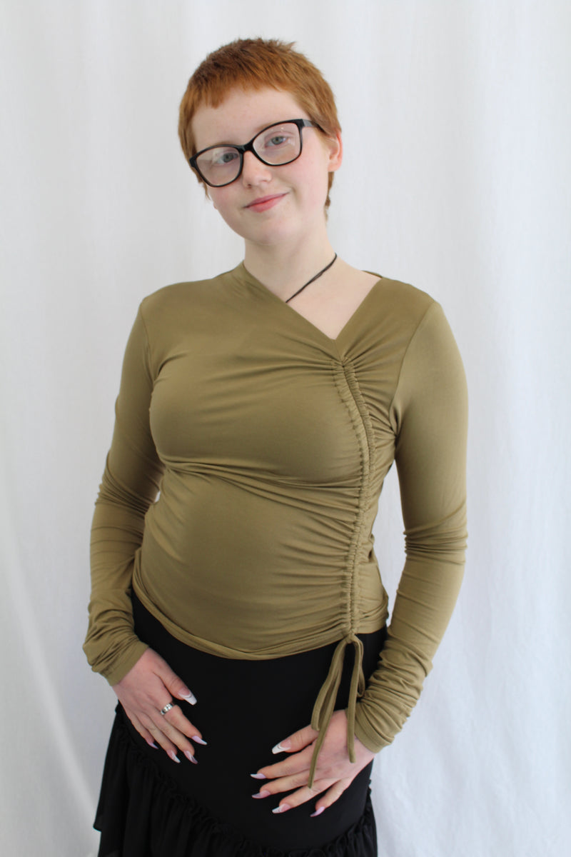 Ruby - Ruched Long Sleeve