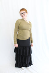 Charlo - Tiered Maxi Skirt