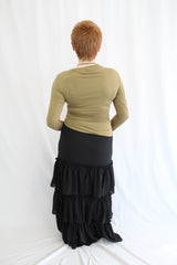 Charlo - Tiered Maxi Skirt