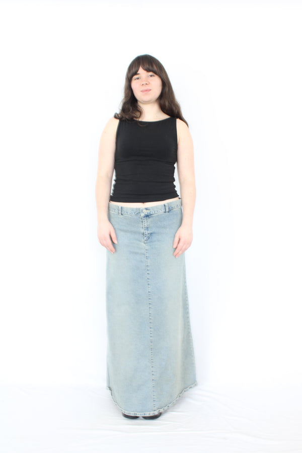 Glassons - Vintage Light Denim Skirt