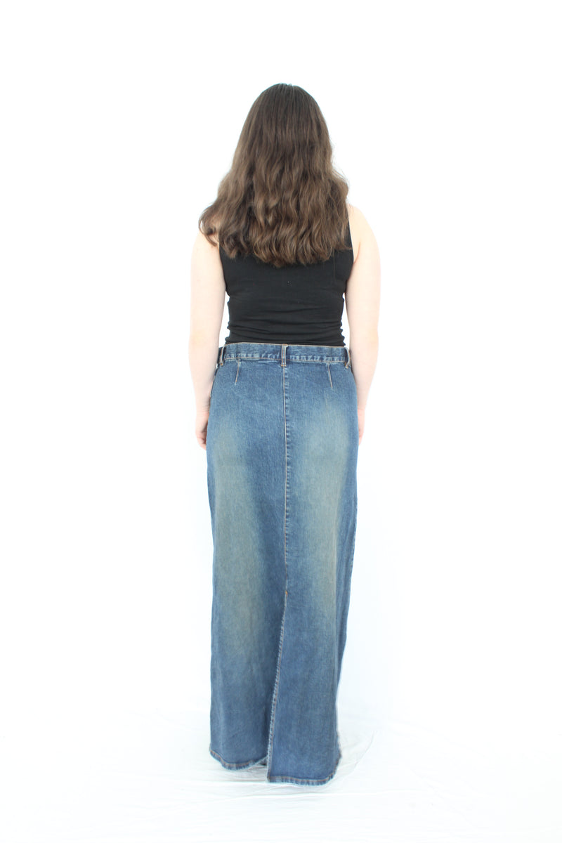 Glassons - Vintage Dark Denim Skirt